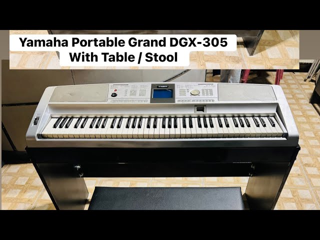 Yamaha Portable Grand DGX-305 Piano ( Wilsons Music Instruments