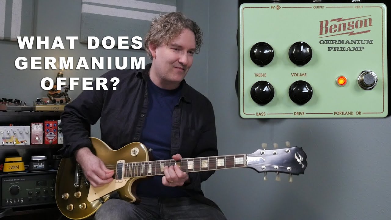 Benson Amps Germanium Preamp - YouTube