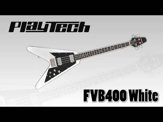 PLAYTECH / エレキベース FVB400 White - YouTube