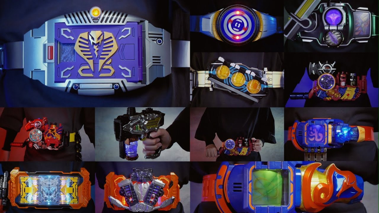 2025年は巳年】蛇モチーフの仮面ライダー・アイテム集/Snake motif