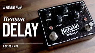 Benson Amps DELAY - 伝統的なサウンドをベースにカオティックな