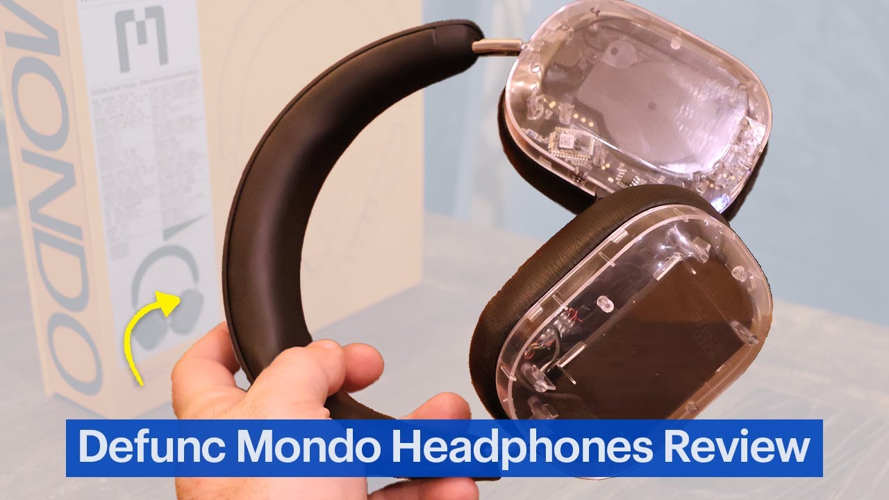 Defunc Mondo Over-ear Headphones Review - YouTube