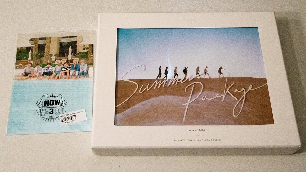 Unboxing | BTS - 2016 Summer Package in Dubai + Standee - YouTube
