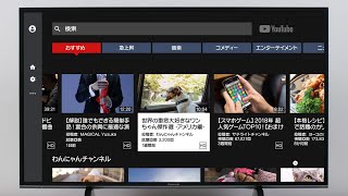 ネット動画 | 特長 4Kダブルチューナー内蔵 有機ELテレビ LZ2000