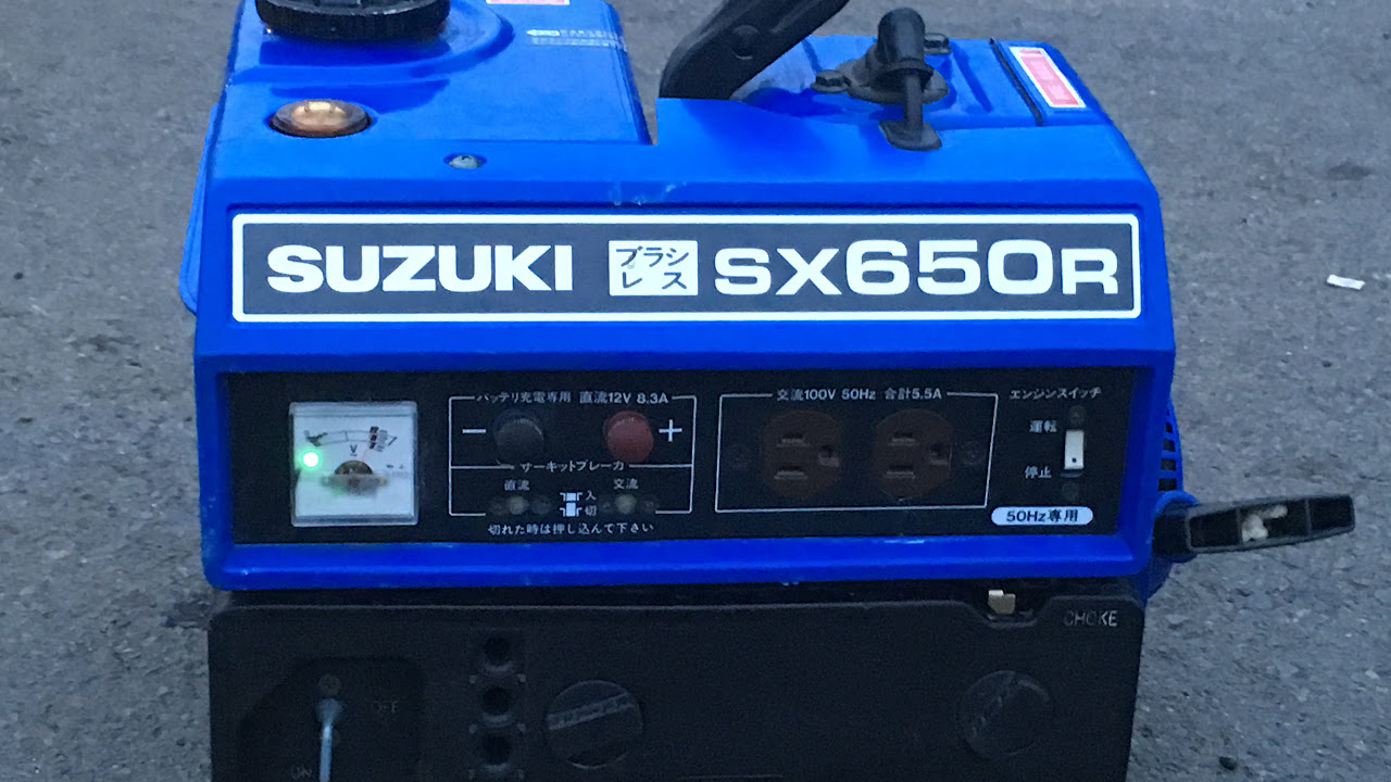 SUZUKI SX650R エンジン式発電機 【公式通販】
