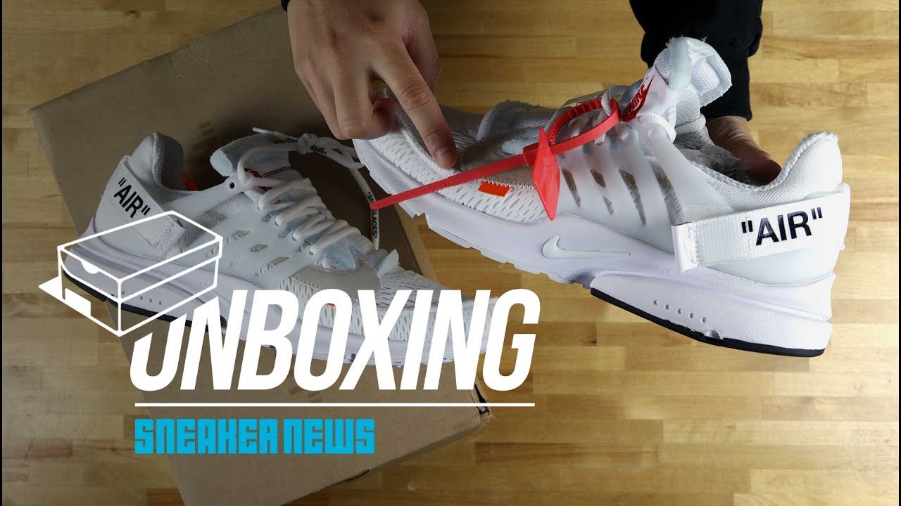 Unboxing The OFF-WHITE Nike Presto “White” - YouTube