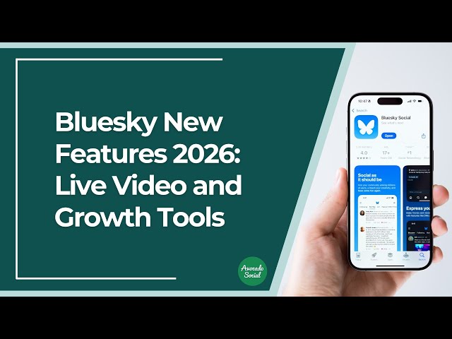 Bluesky New Features 2026: Live Videos and Growth Tools - YouTube