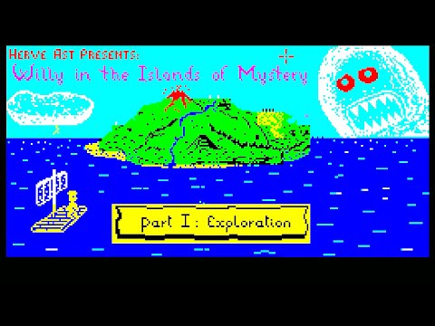 JET SET WILLY IN THE ISLANDS OF MYSTERY PART I: EXPLORATION - 48K