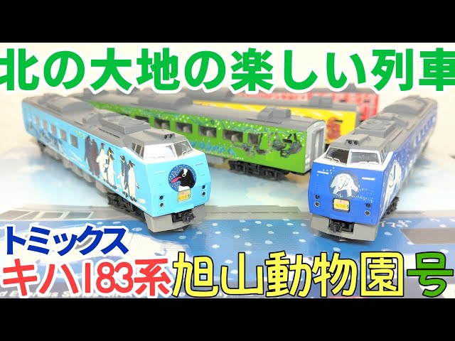 開封】トミックス キハ183系 旭山動物園号【ディテール観察】 - YouTube
