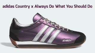 adidas Country x Always Do What You Should Do - YouTube