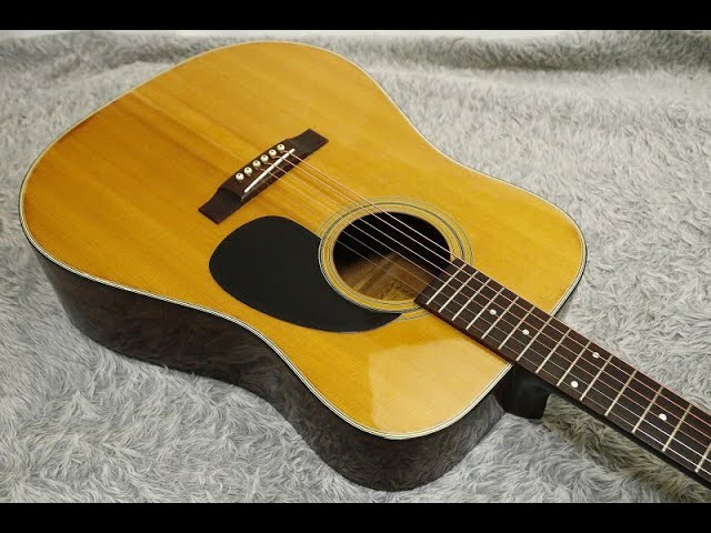 MORRIS High quality made Acoustic Guitar W-15 Rare Chunky neck