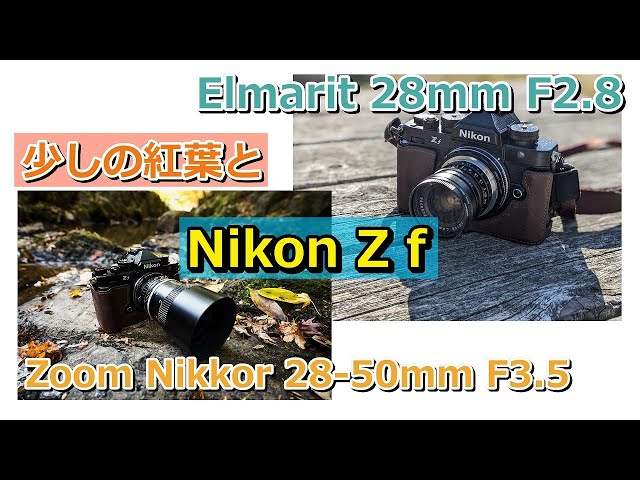 Nikon Z f 紅葉を探して JPEG写真 （風景） - YouTube