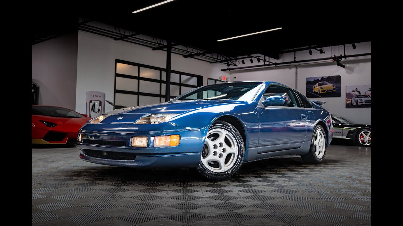 1996 Nissan 300ZX! Only 26K miles! Rare Sapphire Blue! Removable T