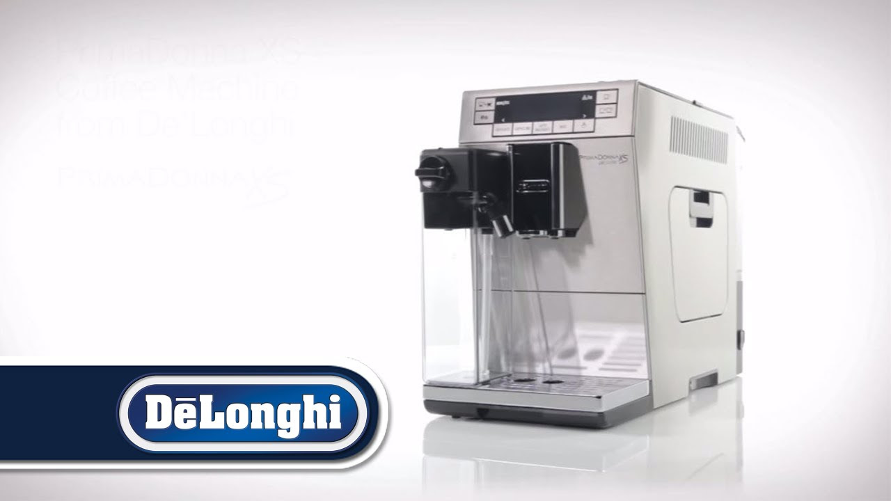 De'Longhi PrimaDonna XS Coffee Machine - ETAM 36.365 - YouTube