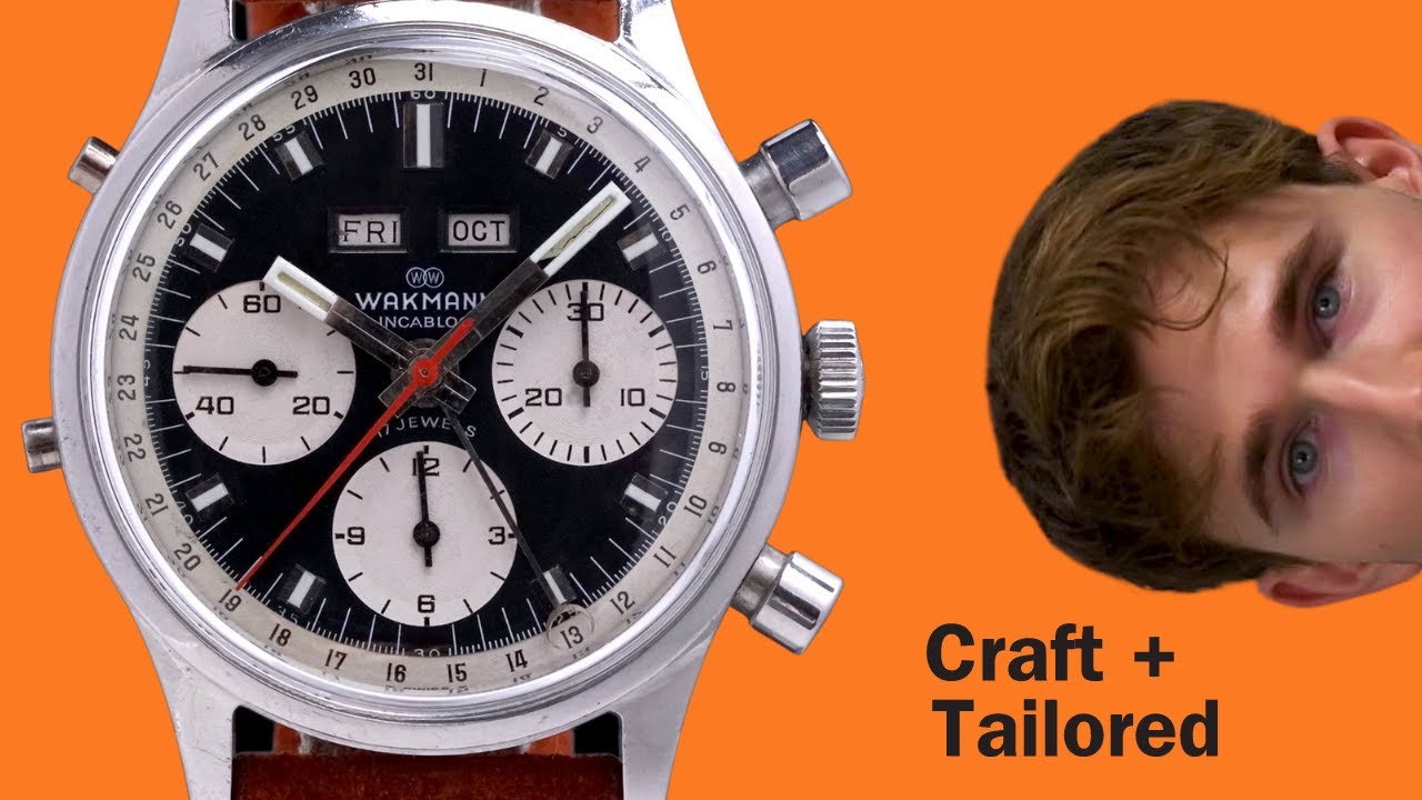 1970s Wakmann Triple Calendar Chronograph - YouTube