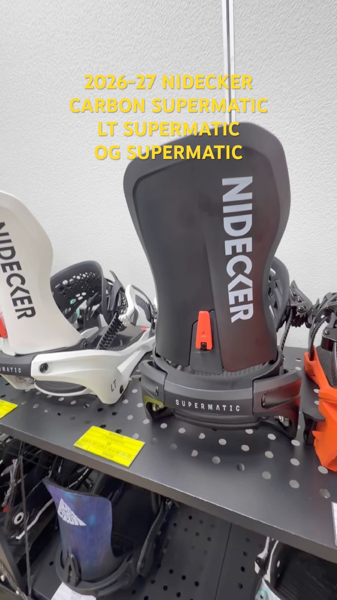 2026-27 NIDECKER SUPERMATICシリーズと使用方法おさらい