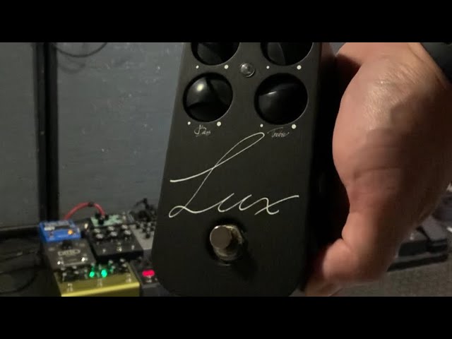 Cult Pedals - Lux Bass Overdrive Loud Demo - YouTube