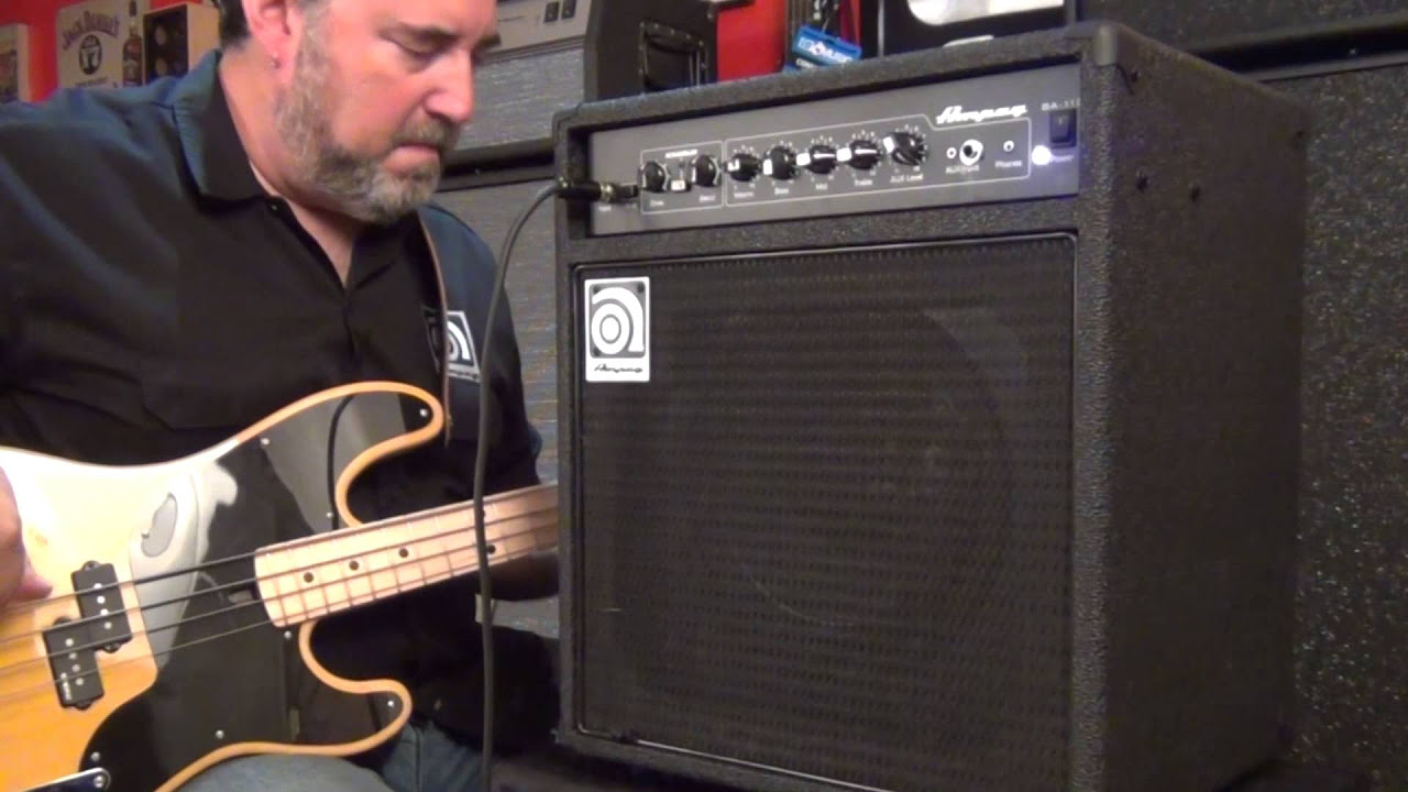 Ampeg BA-110 - Feature Walkthrough - YouTube