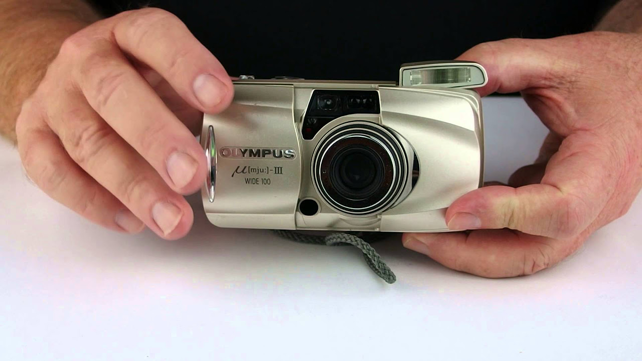 Oly35mm Review - mju-III Wide 100 - YouTube