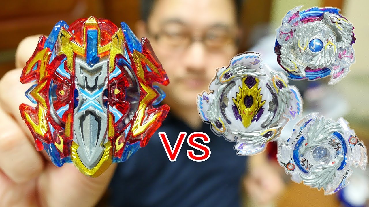 ベイブレードバースト超Z バスターエクスカリバーVS歴代ロンギヌス