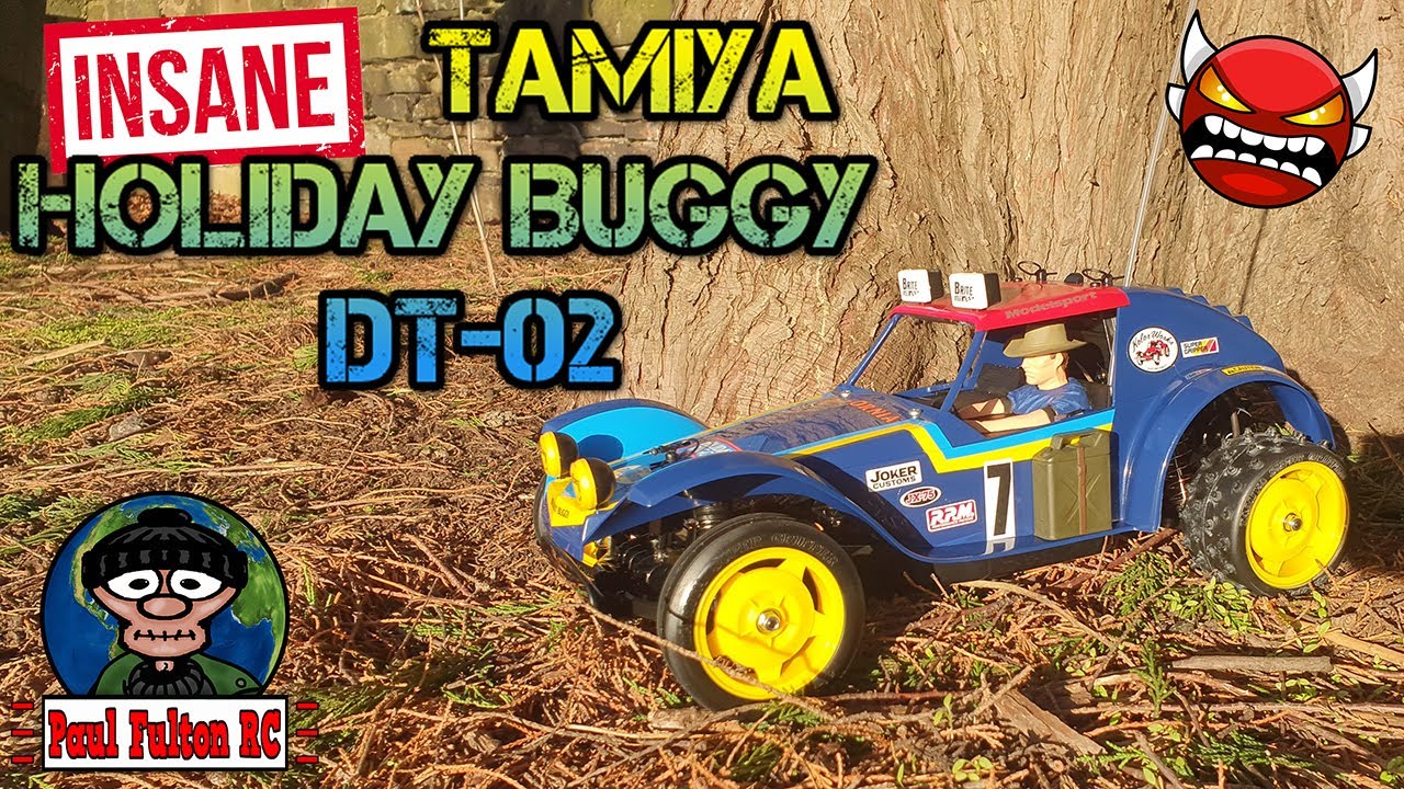 Tamiya Holiday Buggy DT02 First run. Max10 4000kv 2s. - YouTube