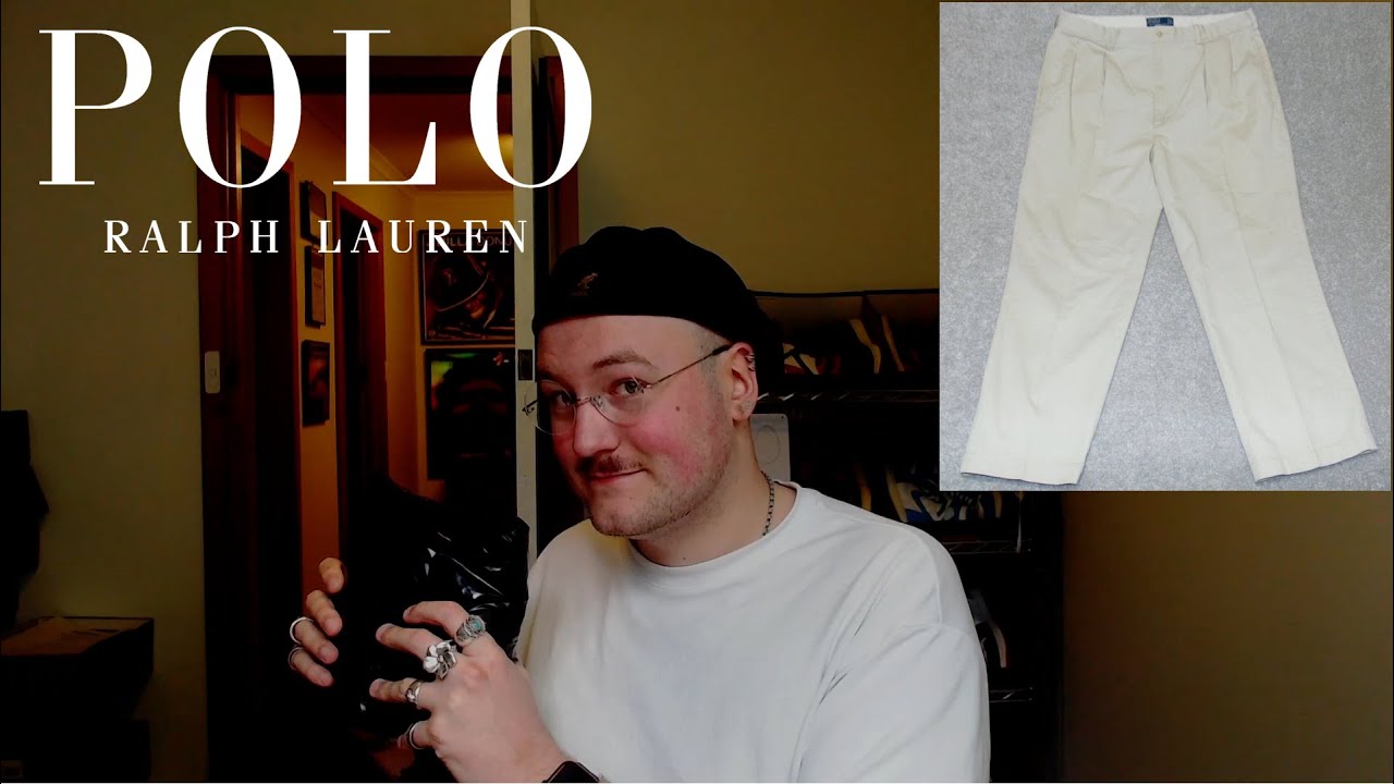 Unboxing | A Pair Of Polo Ralph Lauren Beige Andrew Pants I Picked
