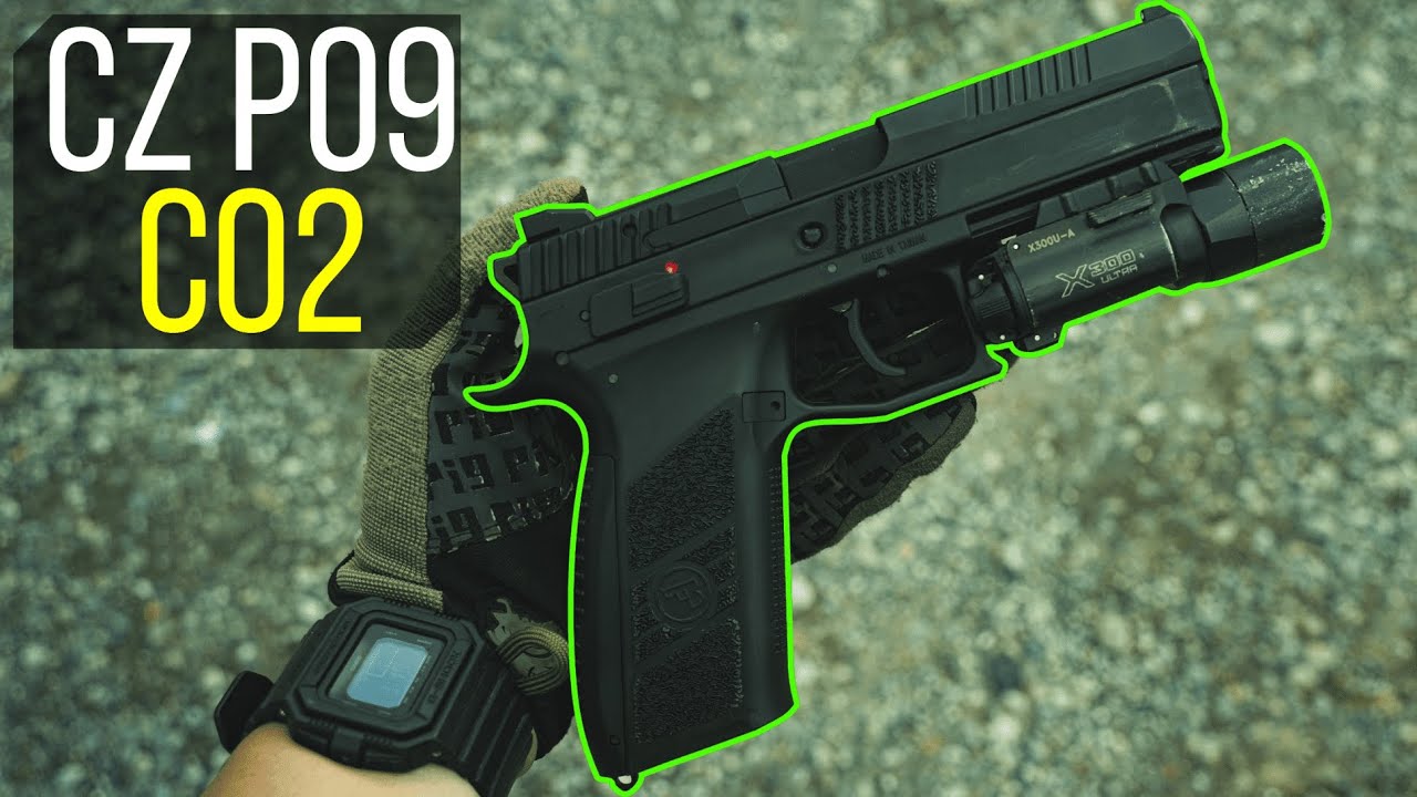 Carbon8】CZ P-09 CO2 改造 作動向上？カスタム 動画日記 - YouTube