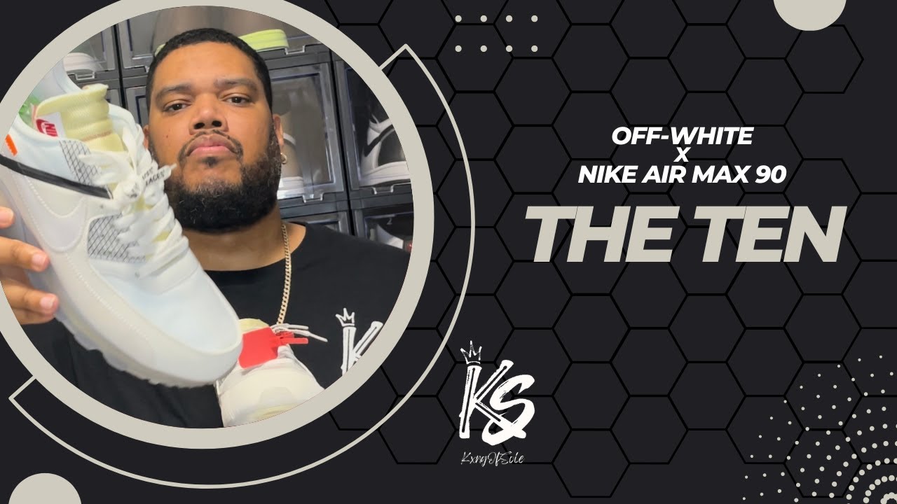 Off White x Nike Air Max 90 The Ten - Sneaker Review - YouTube