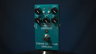 MXR Bass Chorus Deluxe M83 - YouTube
