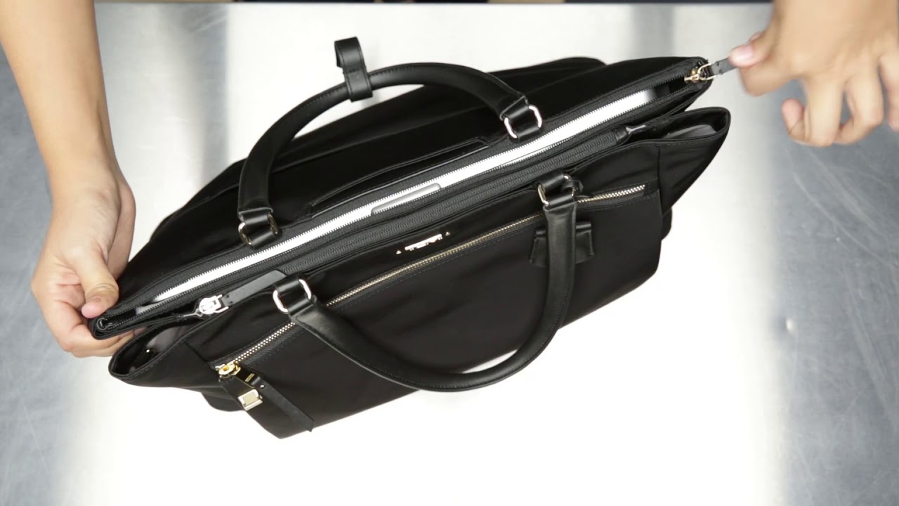 Tumi Voyageur Sheryl Business Tote - YouTube