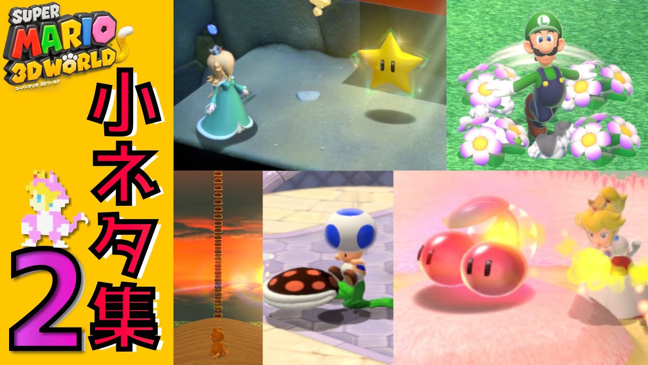 A collection of 3D World Trivia Part2【Super Mario 3D World #39