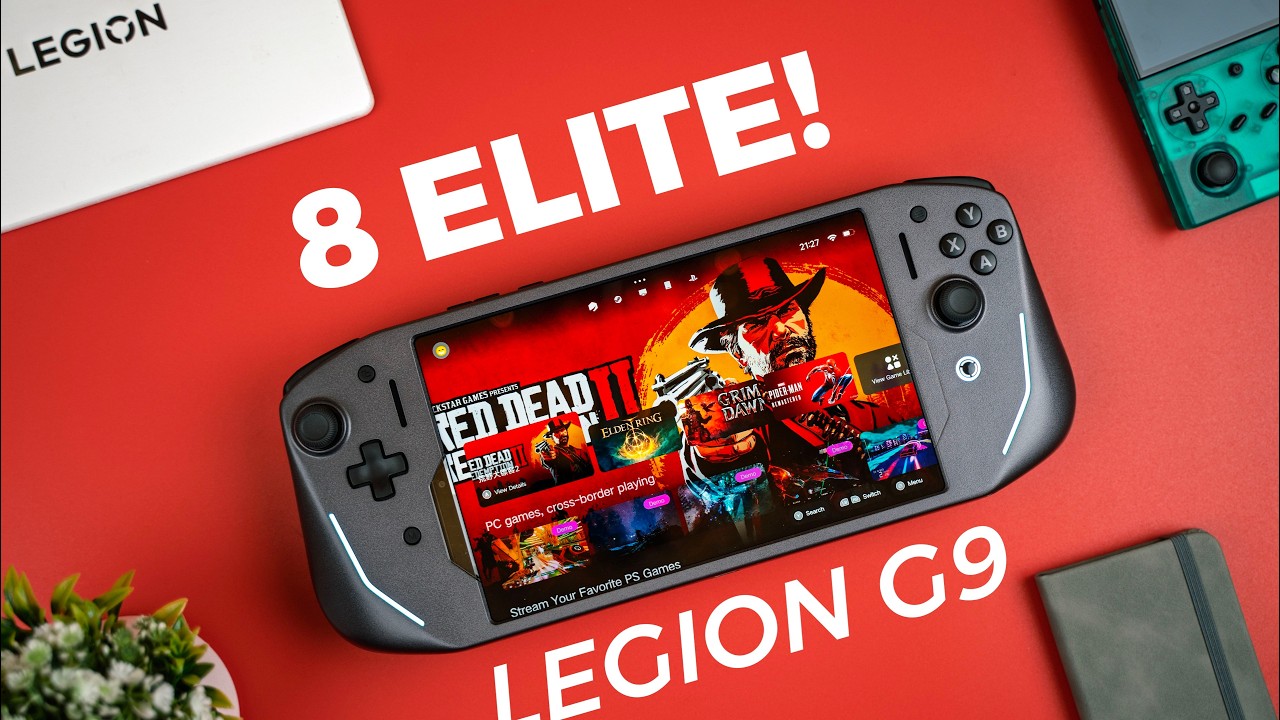 Legion G9 Exclusive Hands On w/ Y700 Gen 4! - YouTube