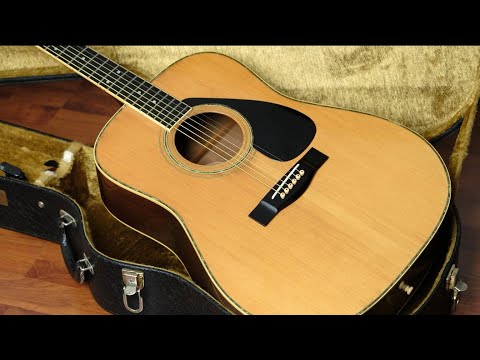 Yamaha FG-300D made in japan 1981 : รีวิว - YouTube