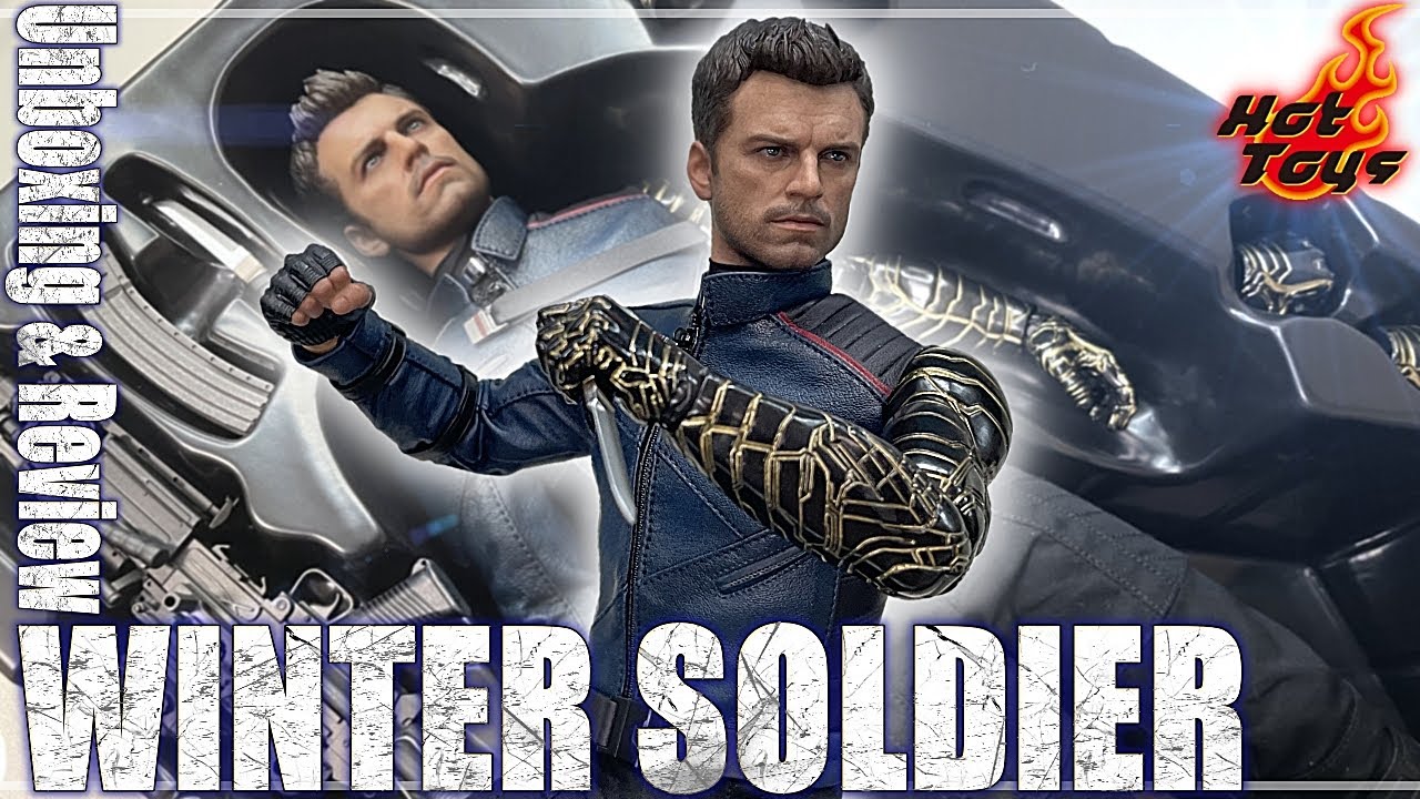 HotToys】Winter Soldier Bucky Barns Unboxing & Review / The Falcon