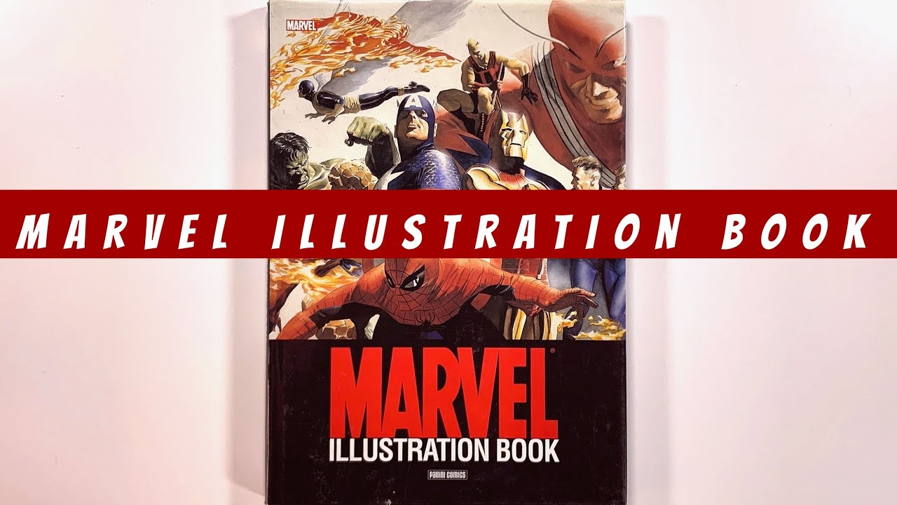 Marvel Illustration Book (flip through) Artbook - YouTube