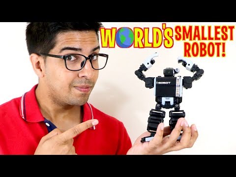Unboxing & Let's Play - I-SOBOT - WORLD'S SMALLEST Humanoid Robot