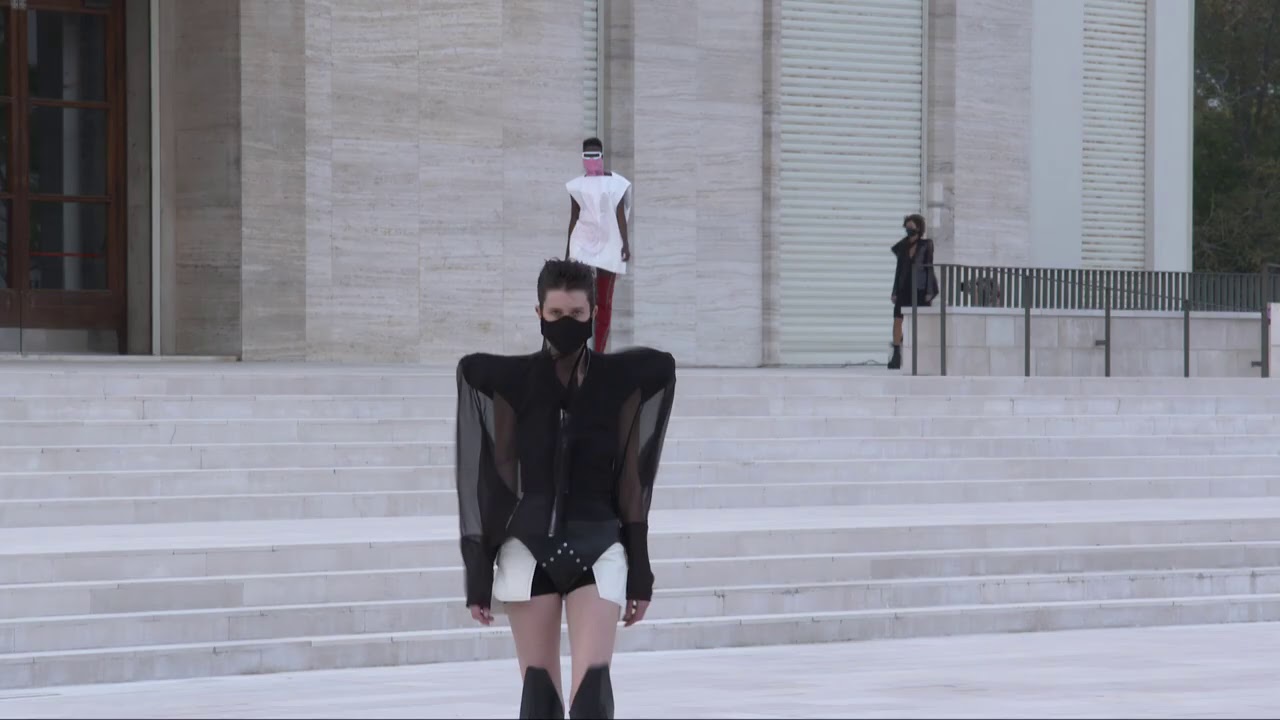 RICK OWENS PHLEGETHON SS21 WOMENS (LIVESTREAM) - YouTube