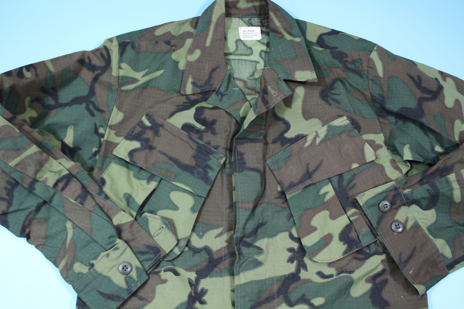 ERDLカモ（グリーンリーフ/ブラウンリーフパターン）ファティーグ