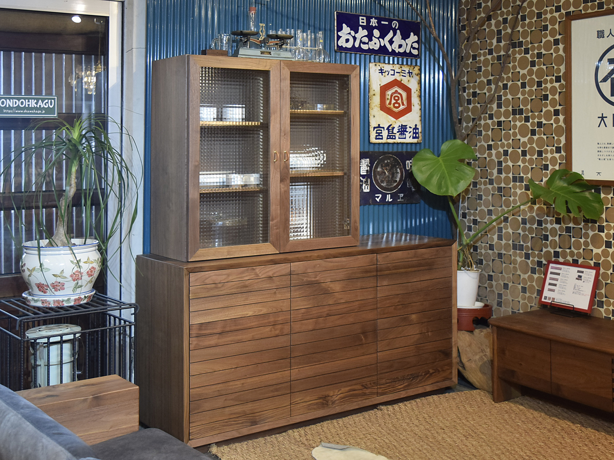 大川家具ウォールナット材サイドボード無垢 | 大川人気のおすすめ家具屋
