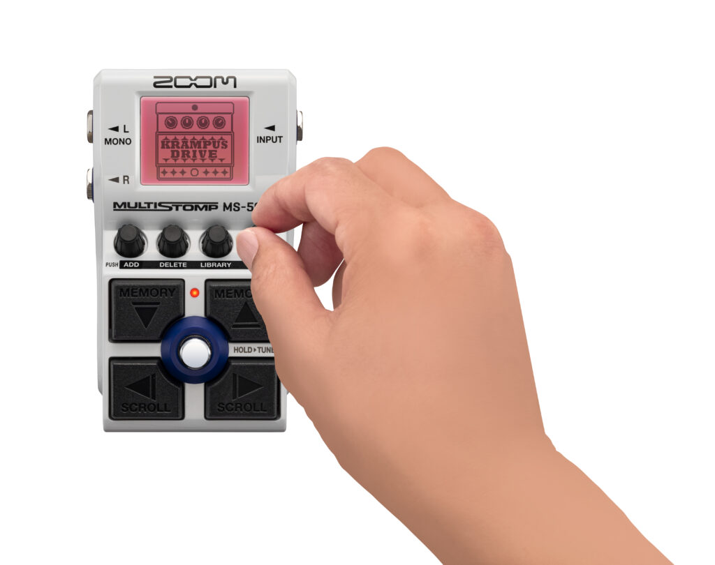 ZOOM MultiStompシリーズから 新製品「MS-50G+（プラス）」が登場