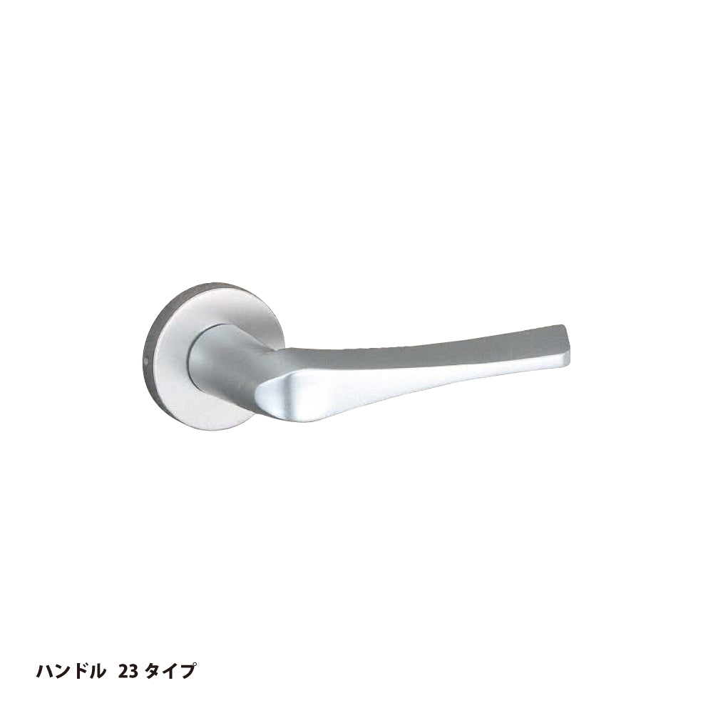 LA23-0 片開き用 SV｜レバーハンドル錠｜美和ロック（MIWA