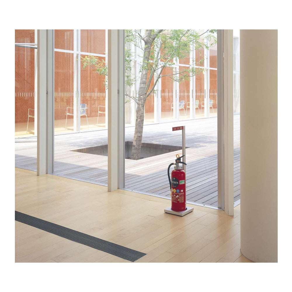 UFB-3A-777-SIL｜消火器ボックス（床置き型）｜ユニオン（UNION