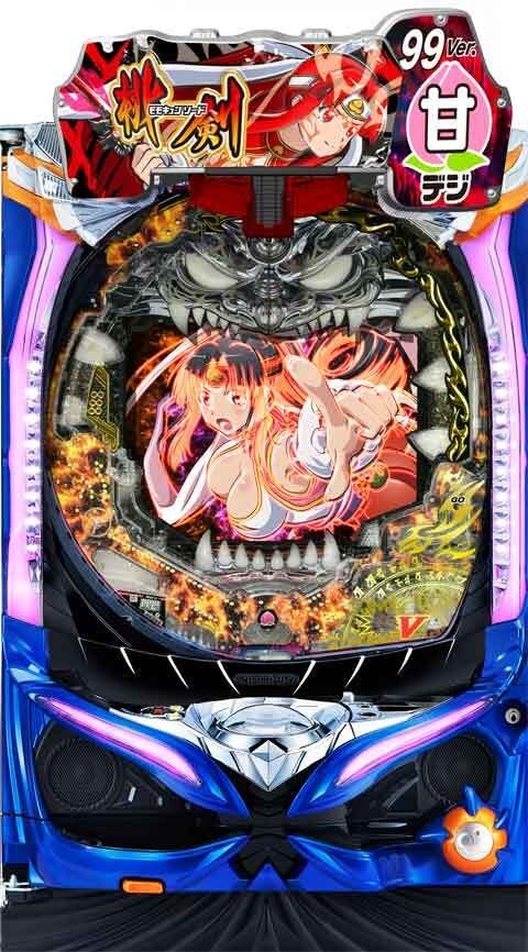 甘デジの速撃決着タイプで登場！「P モモキュンソード 速撃99ver