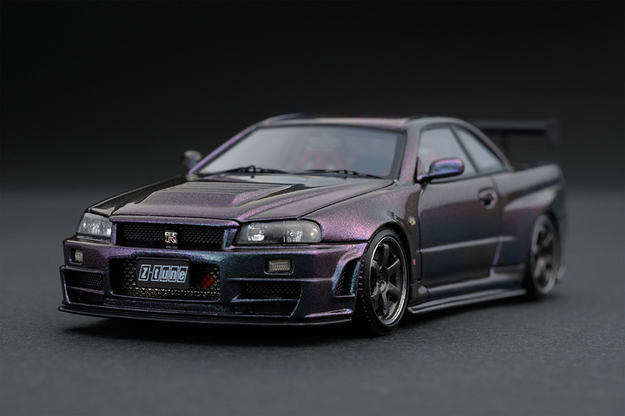 IG0792 1/43 Nismo R34 GT-R Z-tune Midnight Purple III | LINE UP