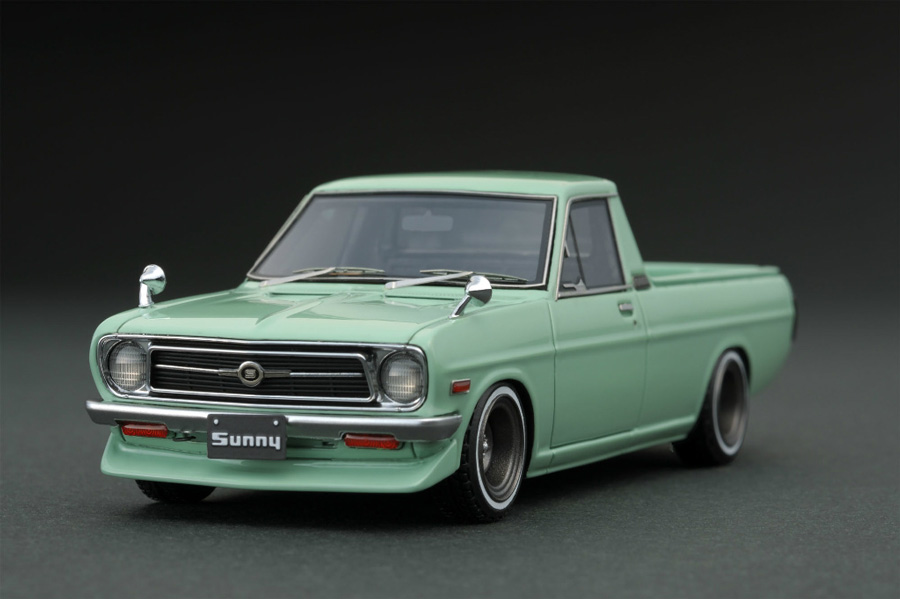 IG1280 1/43 Nissan Sunny Truck Long (B121) Green | LINE UP | [公式