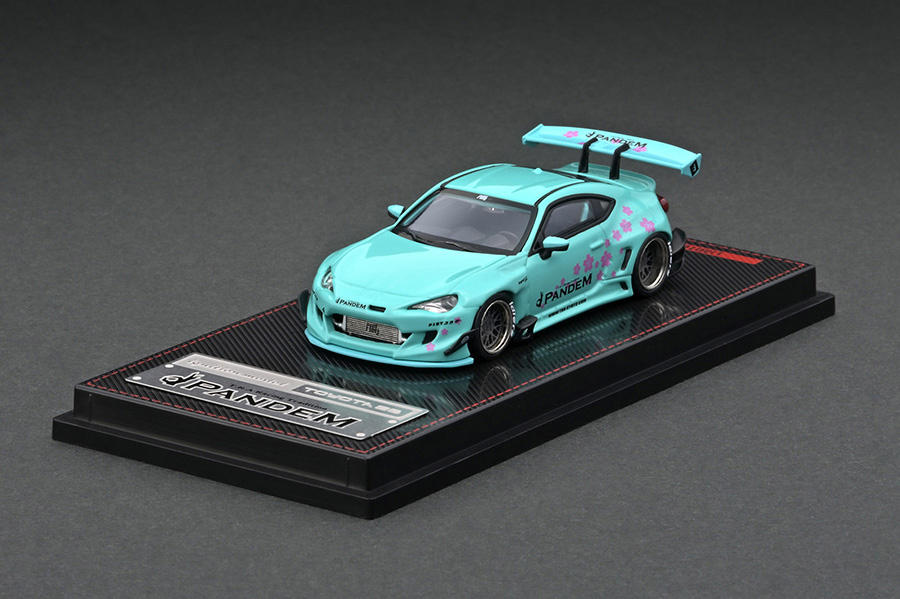 IG2407 1/64 PANDEM TOYOTA 86 V3 Light Green | LINE UP | [公式