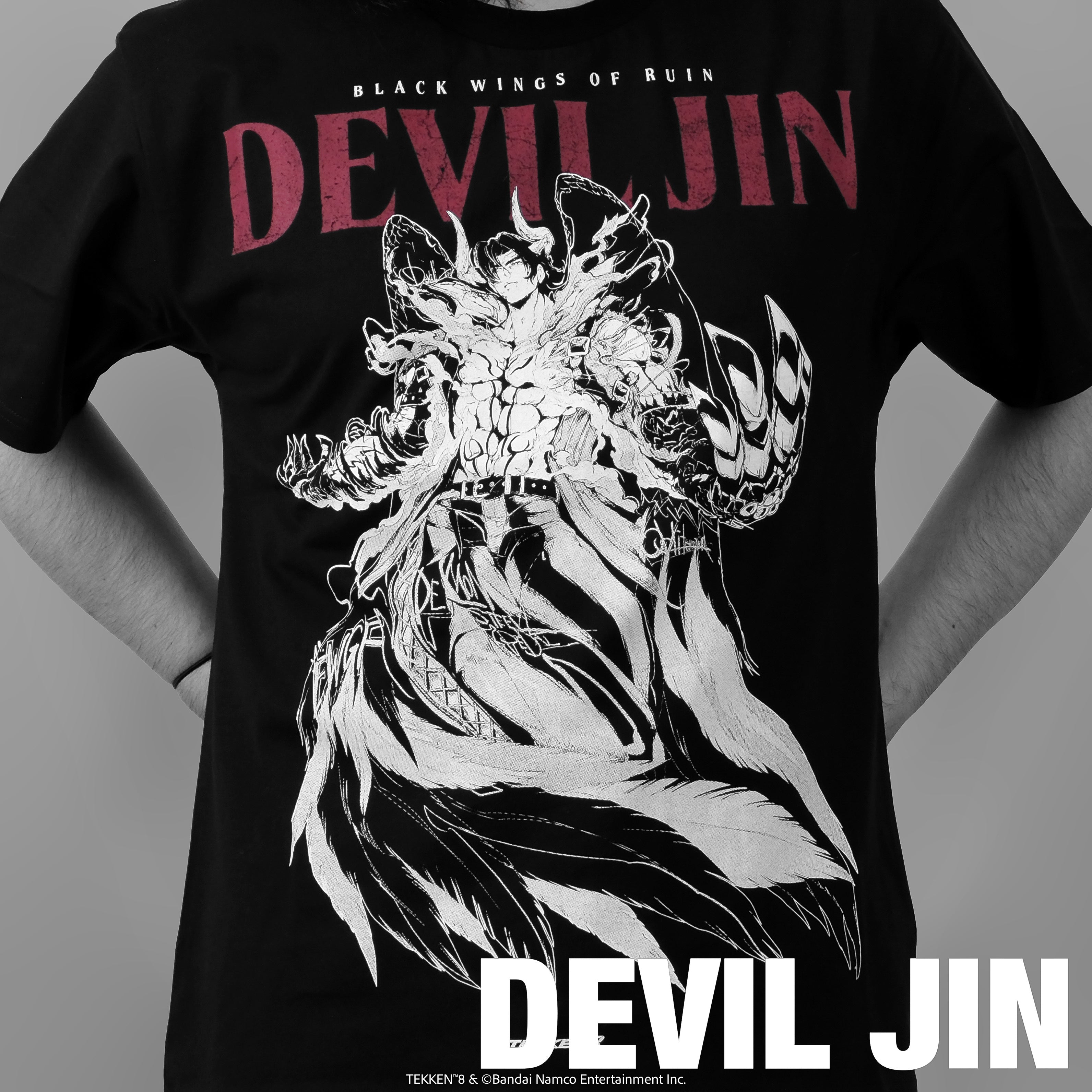 TEKKEN 8 全キャラTシャツ第二弾 Devil Jin