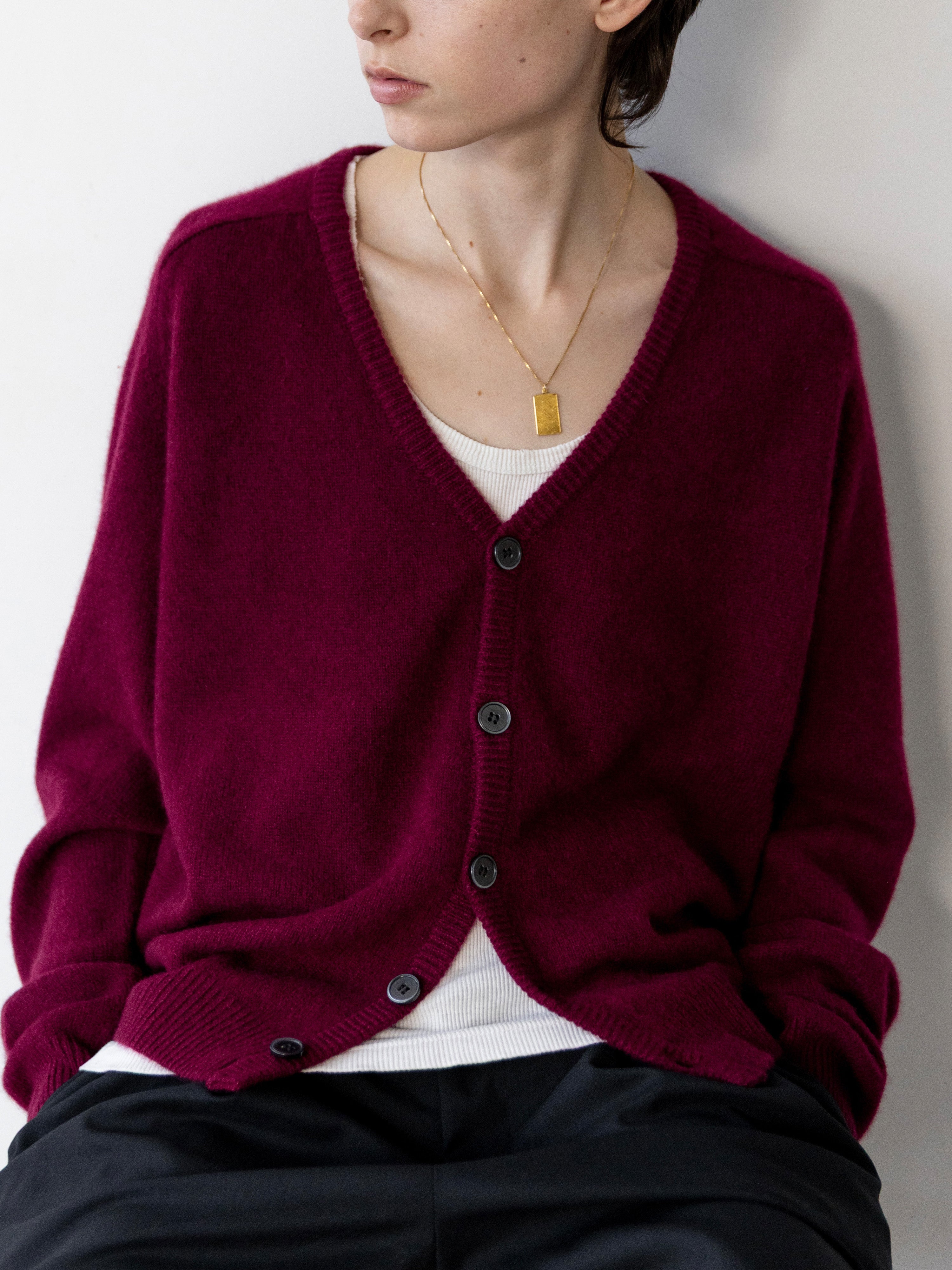 Authentic Cashmere Cardigan – ILEAN