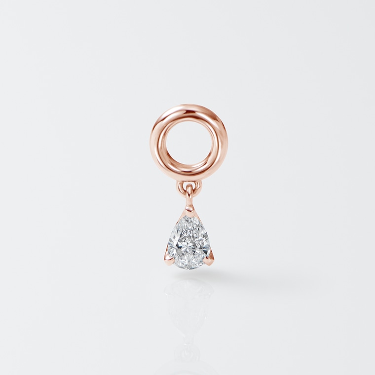 CM001/PS]K18ダイヤモンド/チャーム(ゴールド): Hyacca | IMAYO