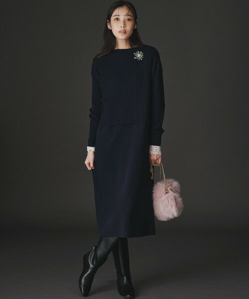 VERY掲載】クリスタルシャワー ブローチ （ブローチ・コサージュ）｜23